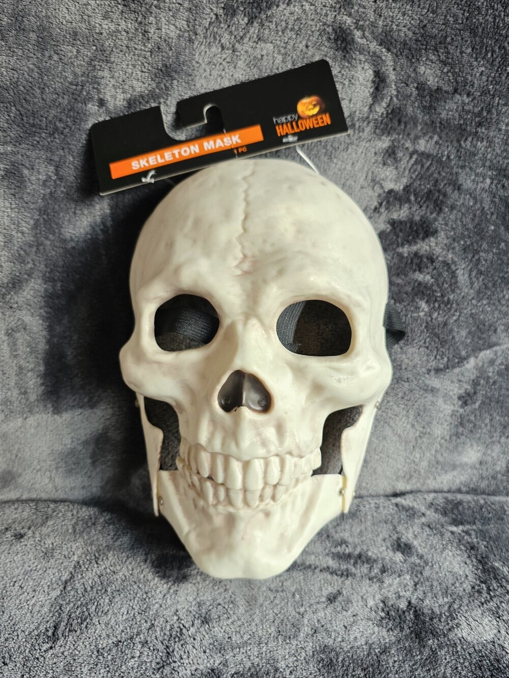 New adult Halloween Skull Head W/Movable Jaw mask Horror Party Scary Cosplay